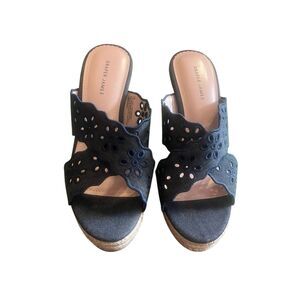 Draper James Emily sandal wedge sz 7